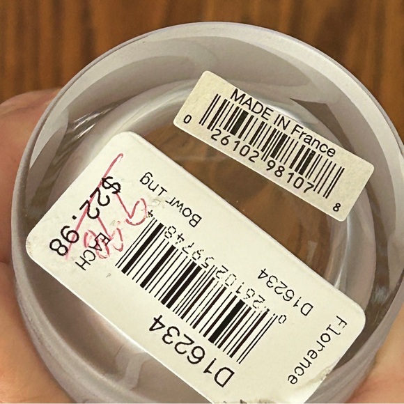 Cristal D'Arques J G Durant Florence Crystal Highball Glasses Set of 4 - Picture 7 of 10